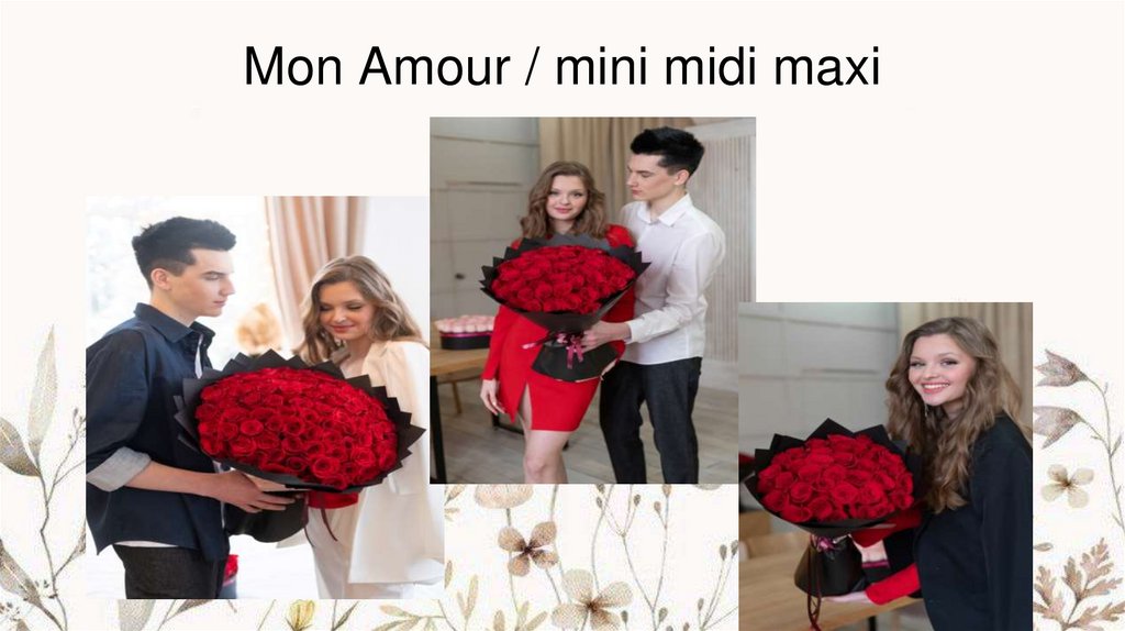 Mon Amour / mini midi maxi