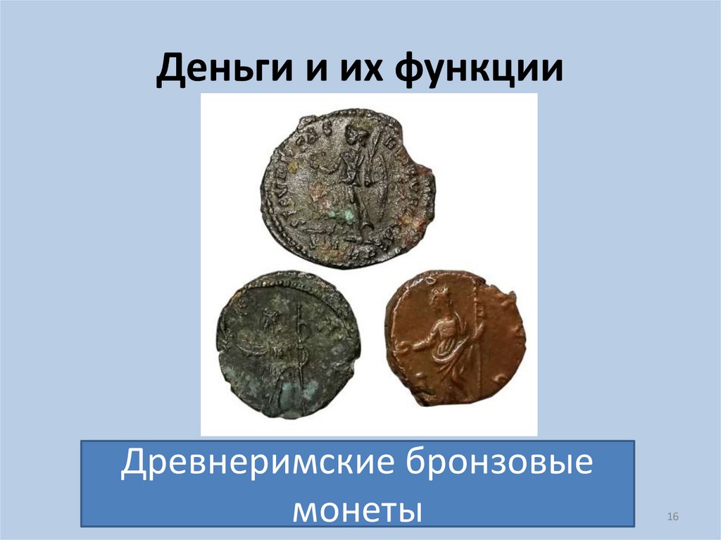 Деньги и их функции