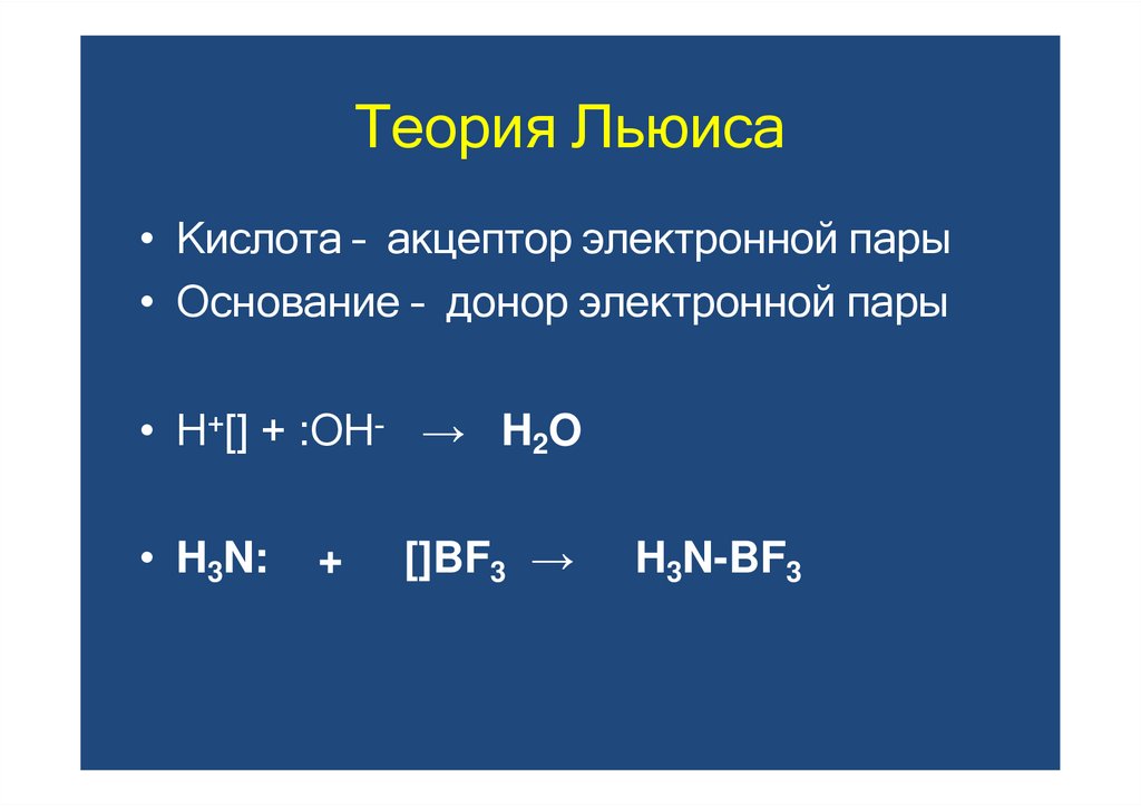 Теория Льюиса