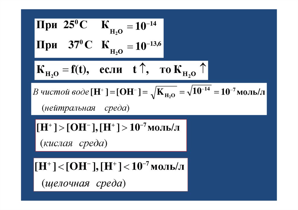 При 250 С К При 370 С К