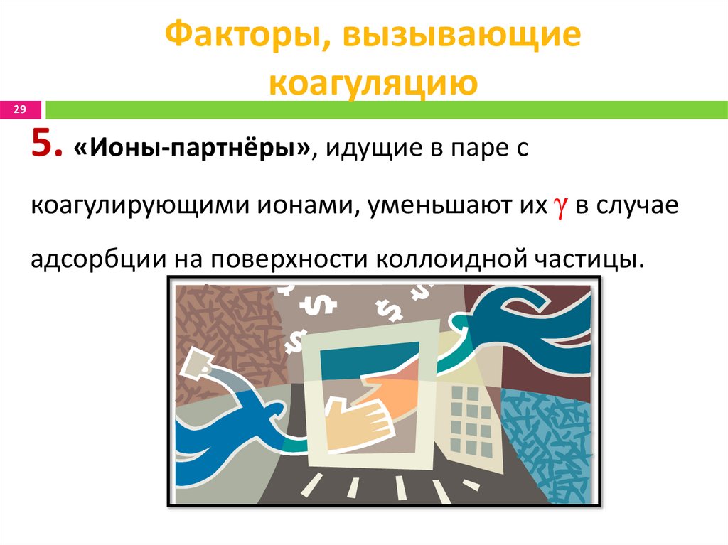 Факторы, вызывающие коагуляцию