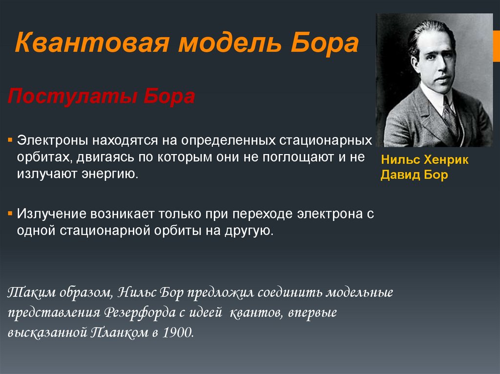 Квантовая модель Бора