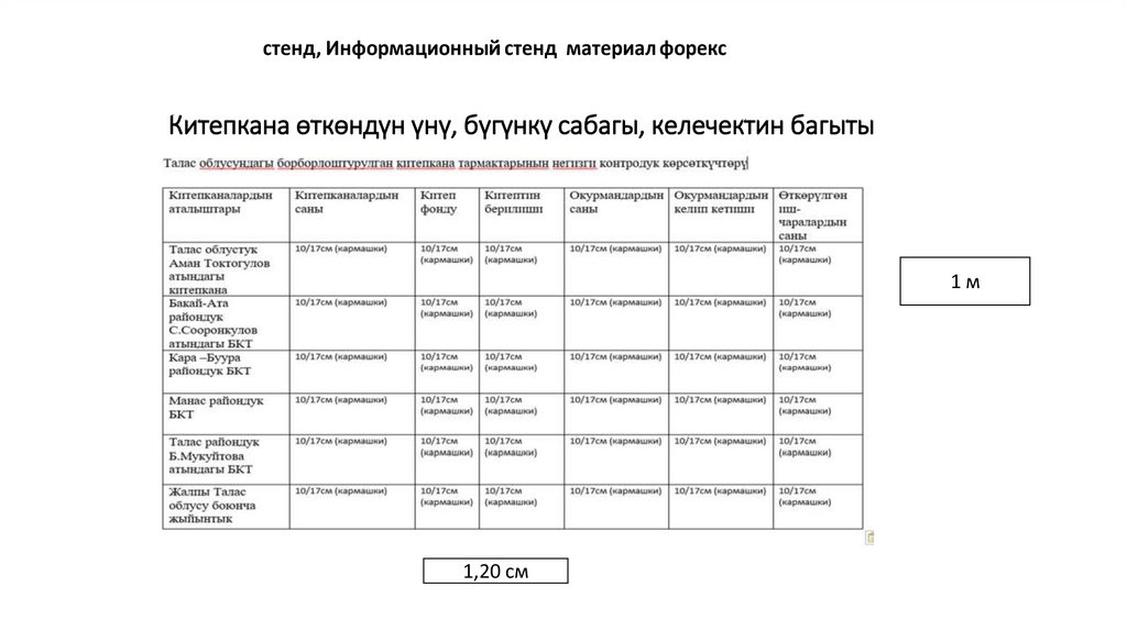 Китепкана өткөндүн үнү, бүгүнкү сабагы, келечектин багыты