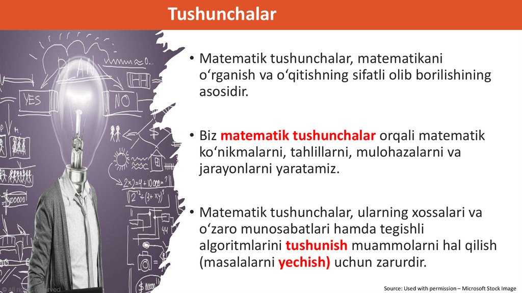 Tushunchalar