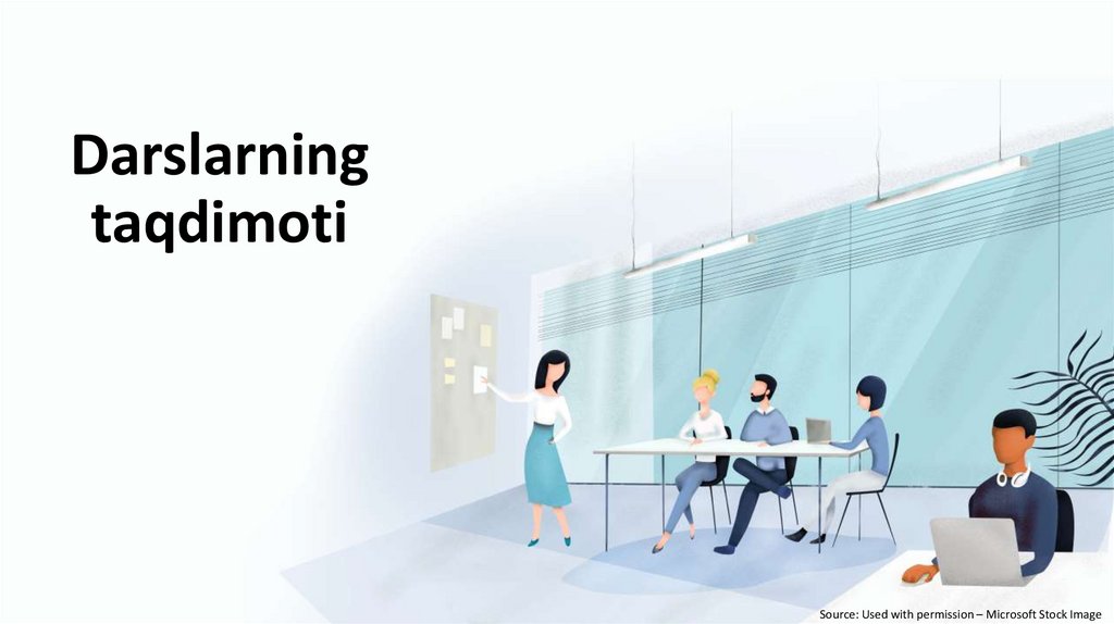 Darslarning taqdimoti