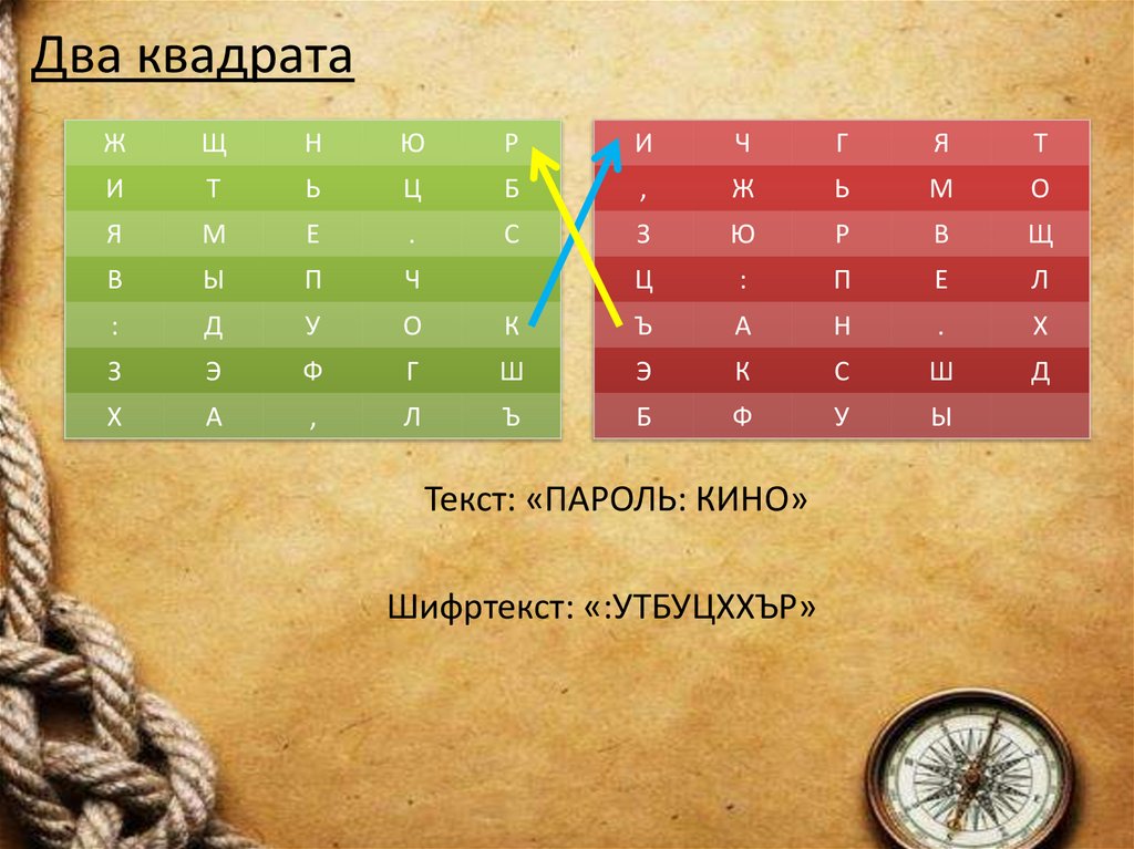 Два квадрата