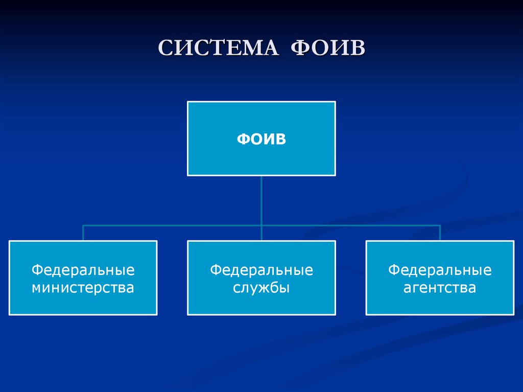 СИСТЕМА ФОИВ