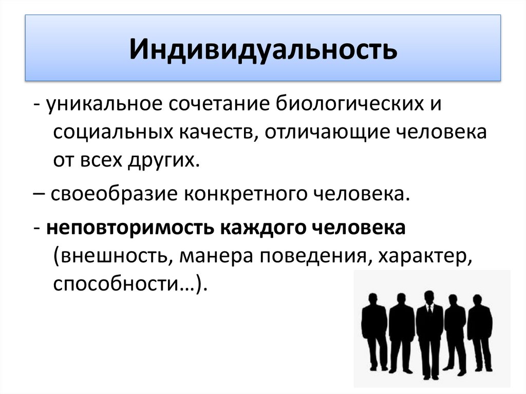 Индивидуальность