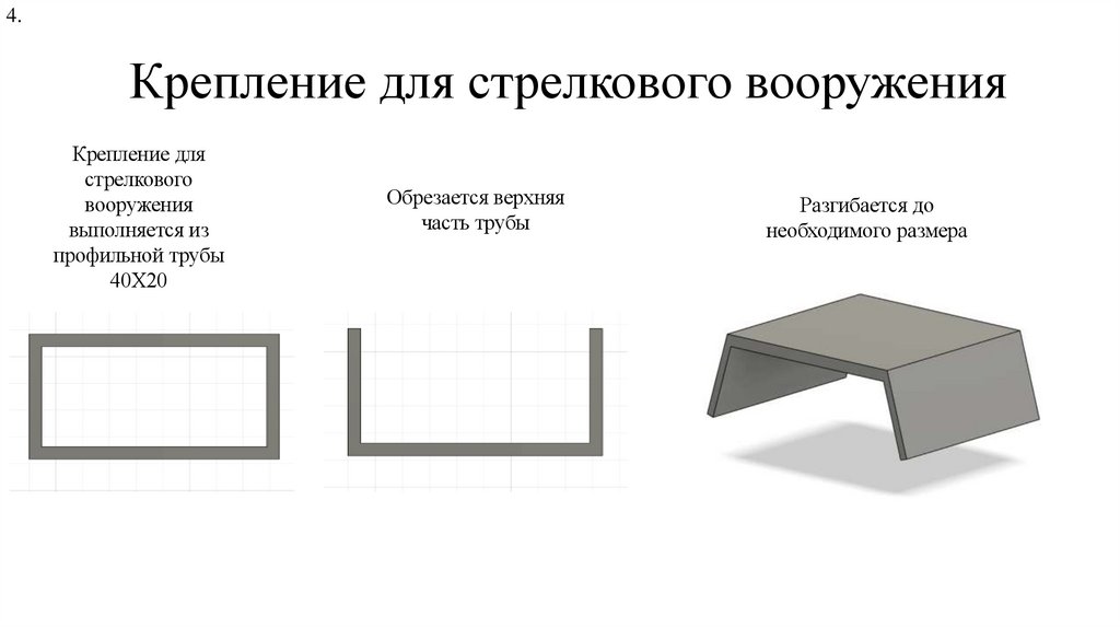 Крепление для стрелкового вооружения