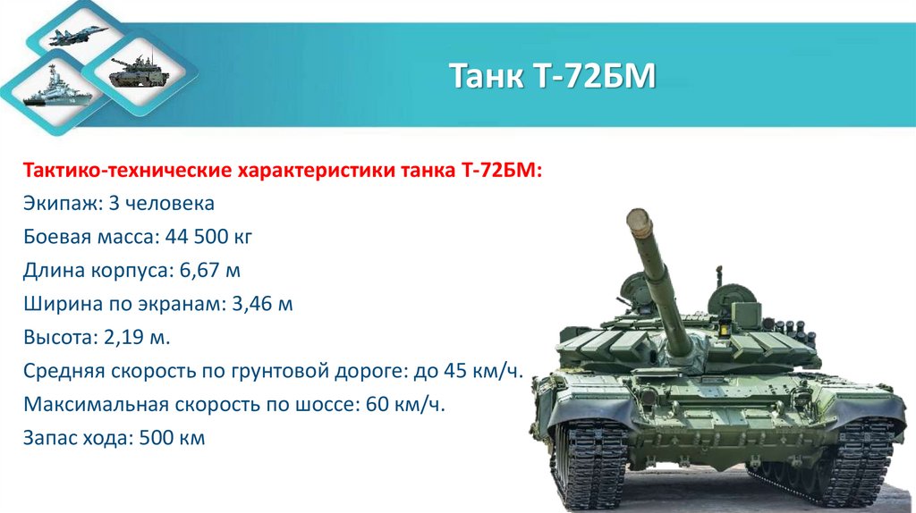 Танк Т-72БМ