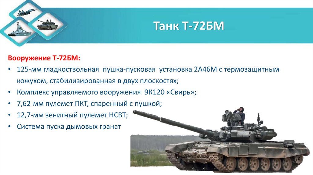 Танк Т-72БМ