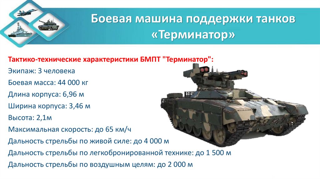 Боевая машина поддержки танков «Терминатор»