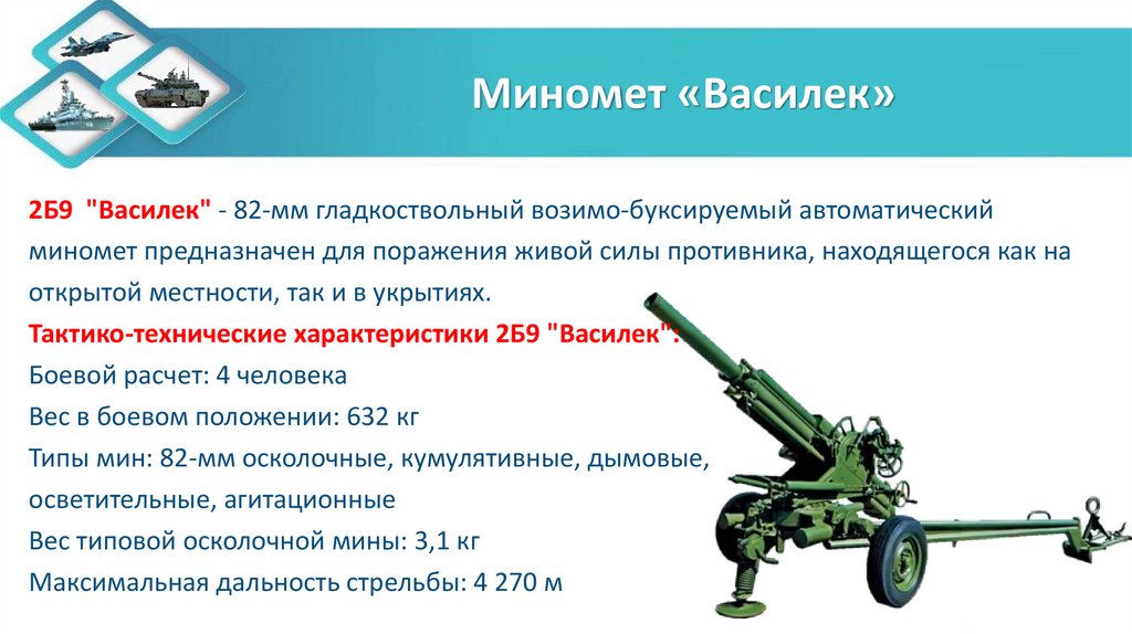 Миномет «Василек»