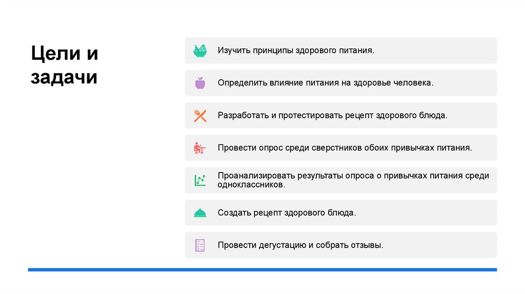 Цели и задачи