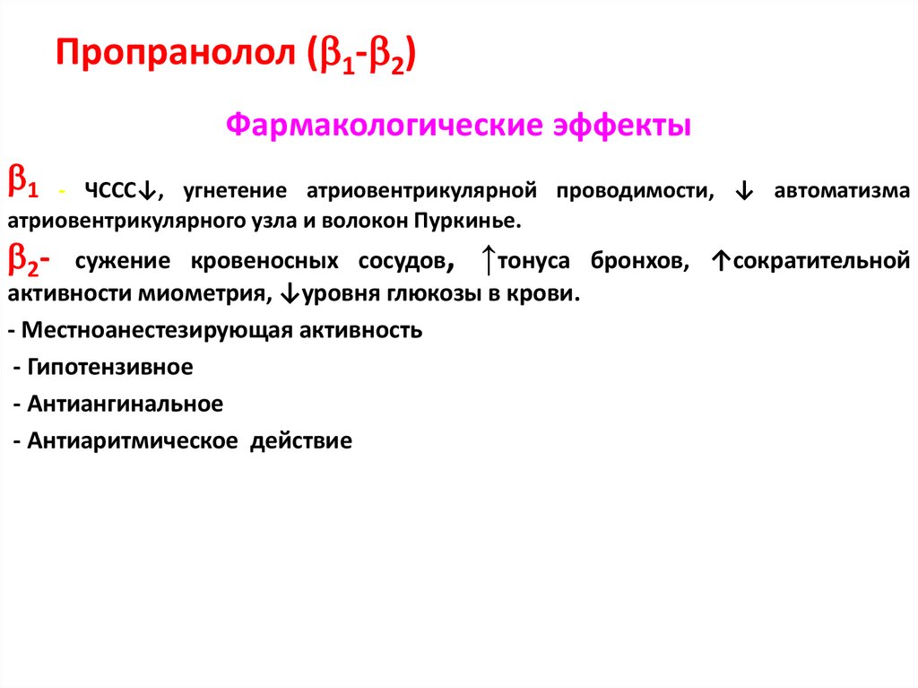 Пропранолол (1-2)