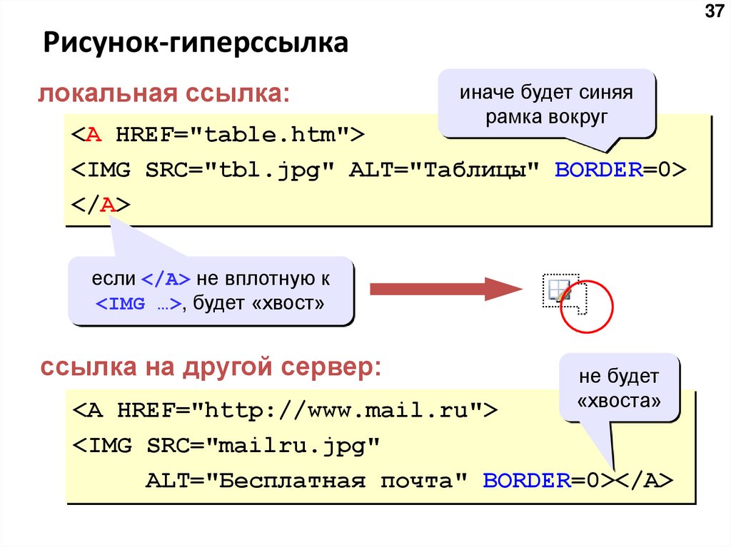 Рисунок-гиперссылка
