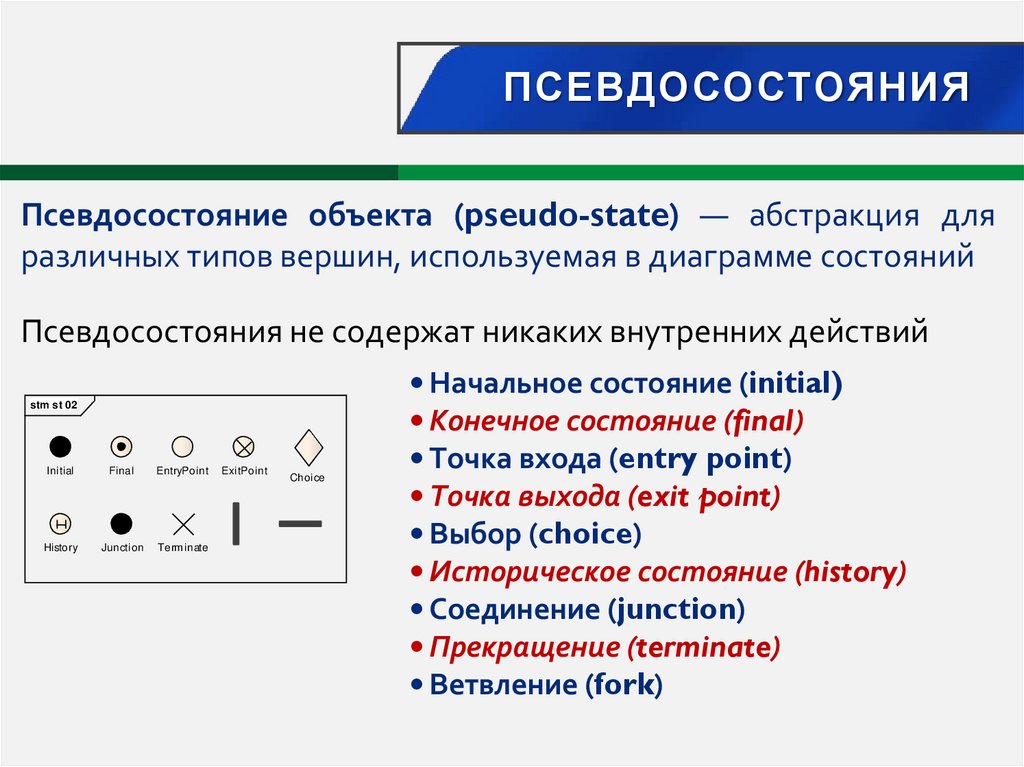 Псевдосостояния