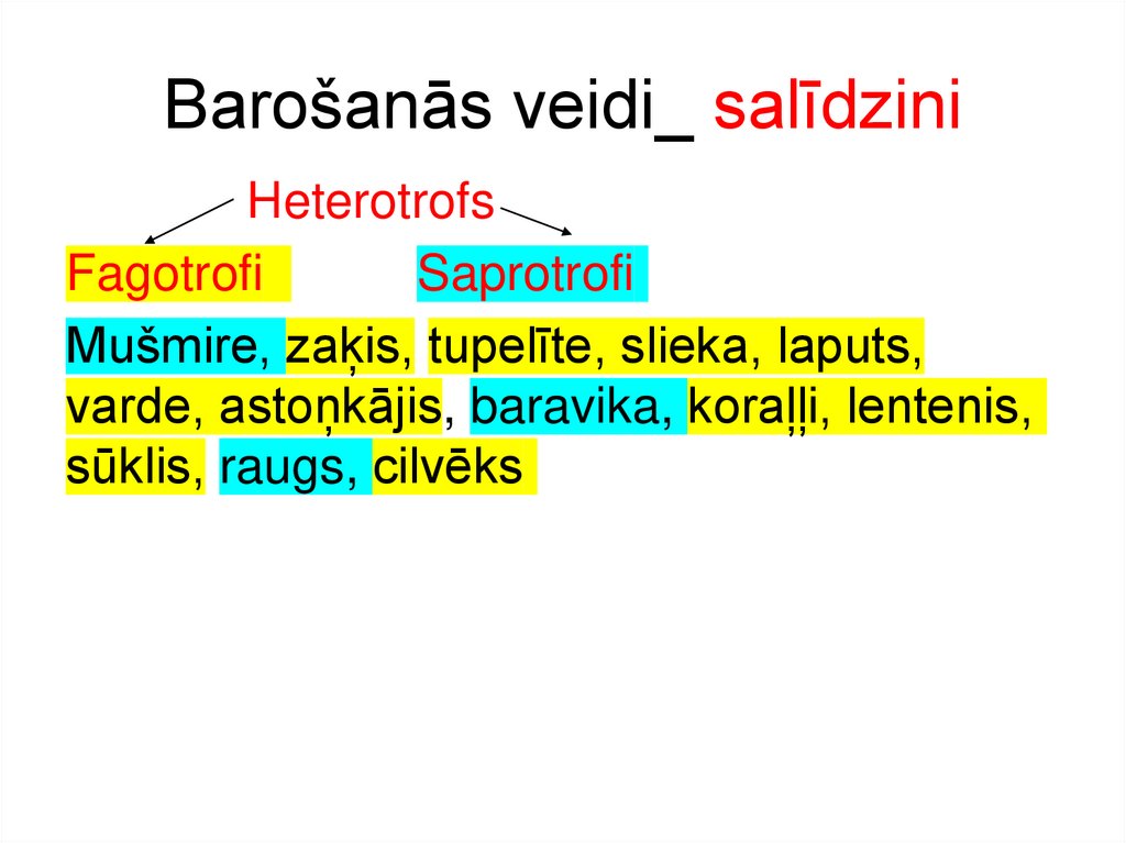 Barošanās veidi_ salīdzini