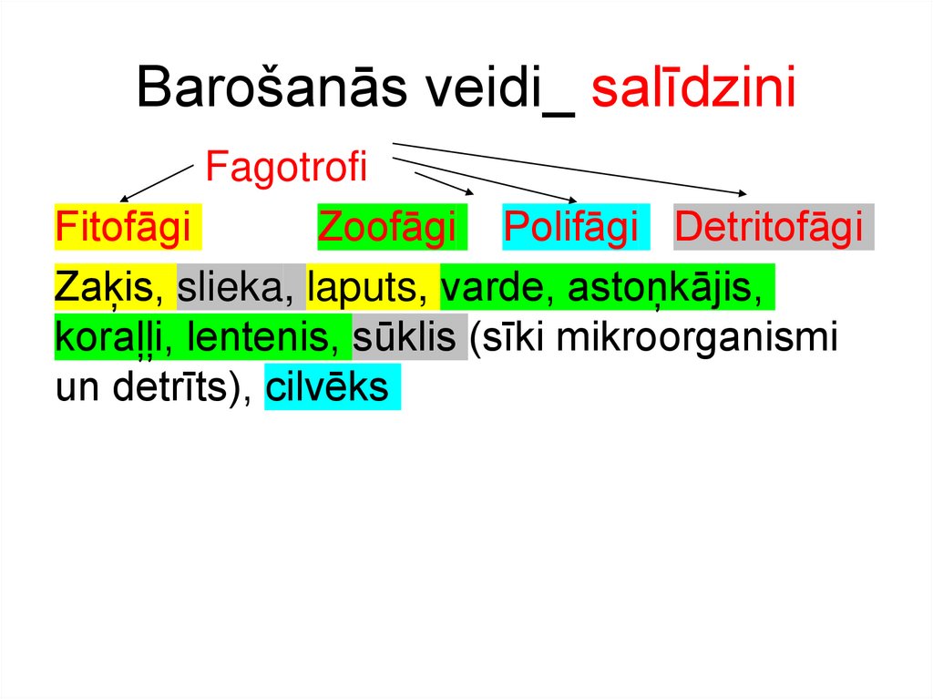 Barošanās veidi_ salīdzini
