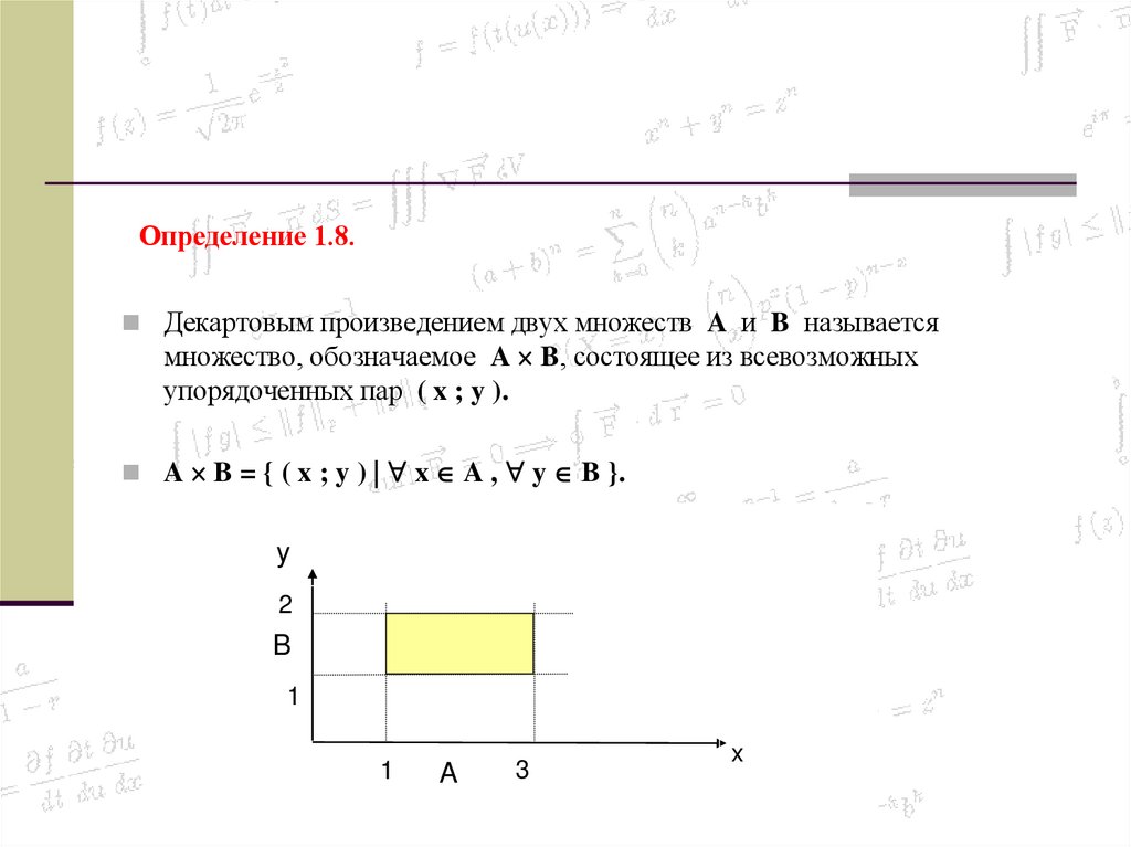 Определение 1.8.