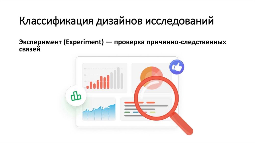 Классификация дизайнов исследований