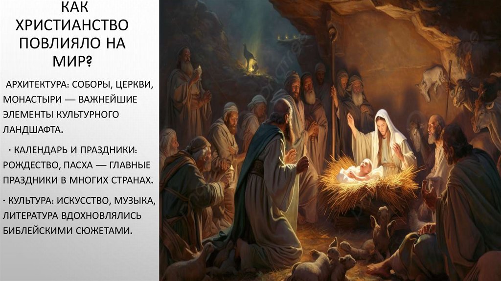 Как христианство повлияло на мир?