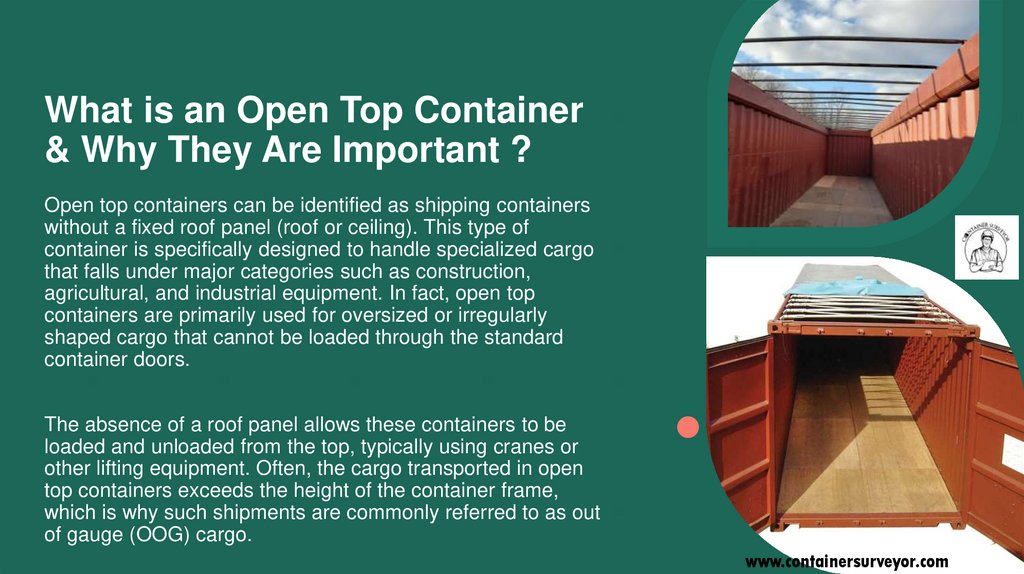 What is an Open Top Container & Why They Are Important ?