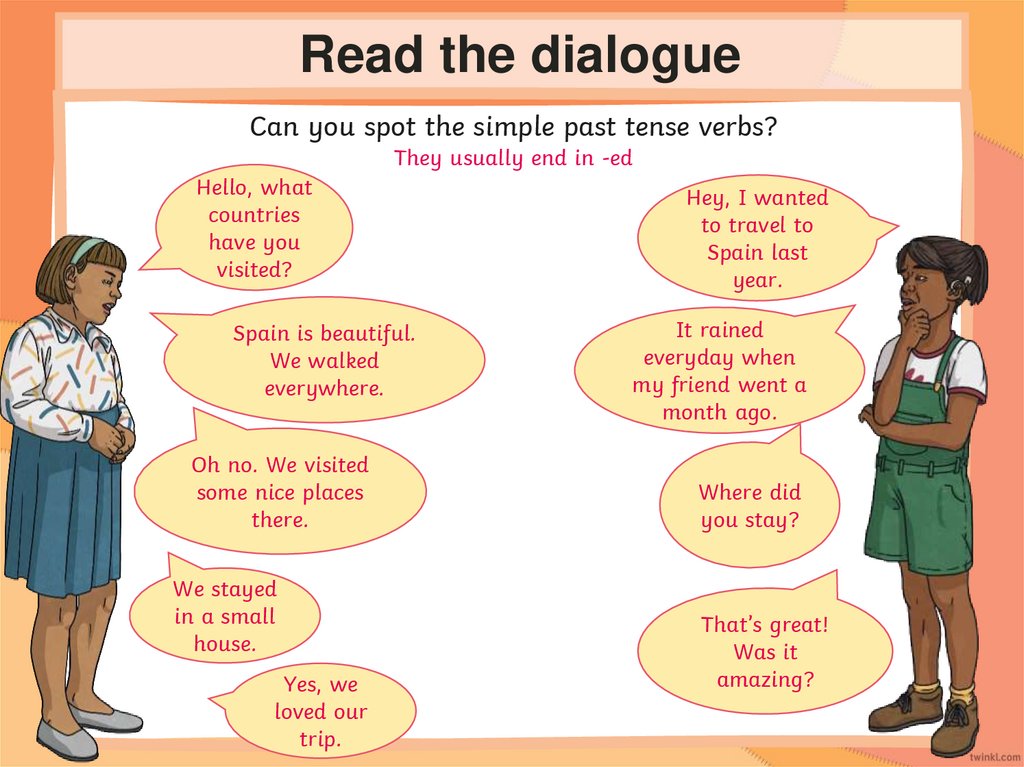 Simple Past Tense
