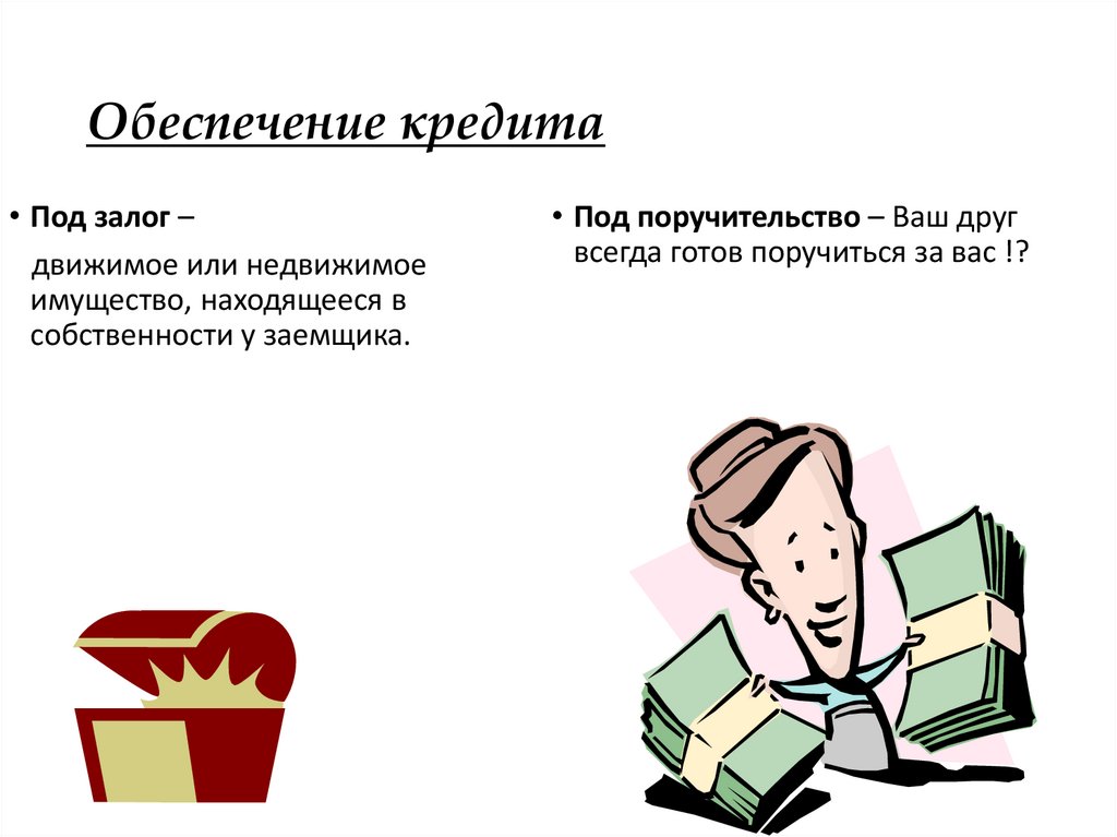 Обеспечение кредита