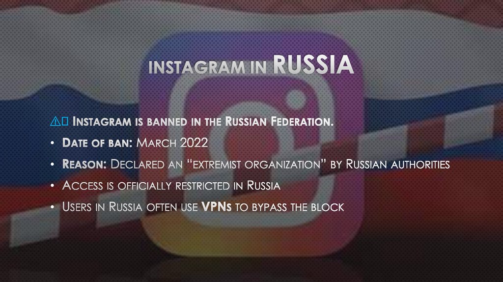 Instagram in Russia