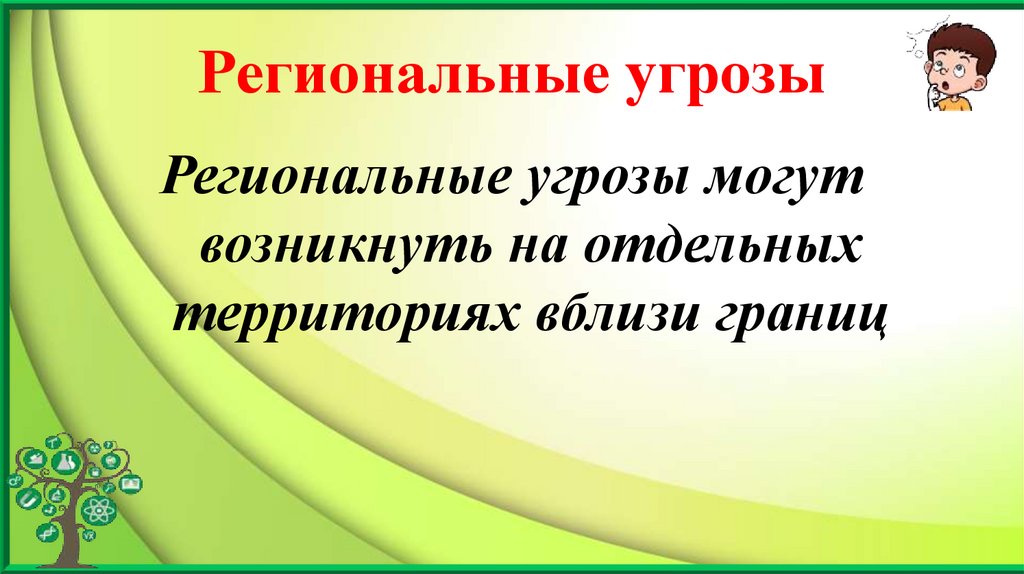 Региональные угрозы