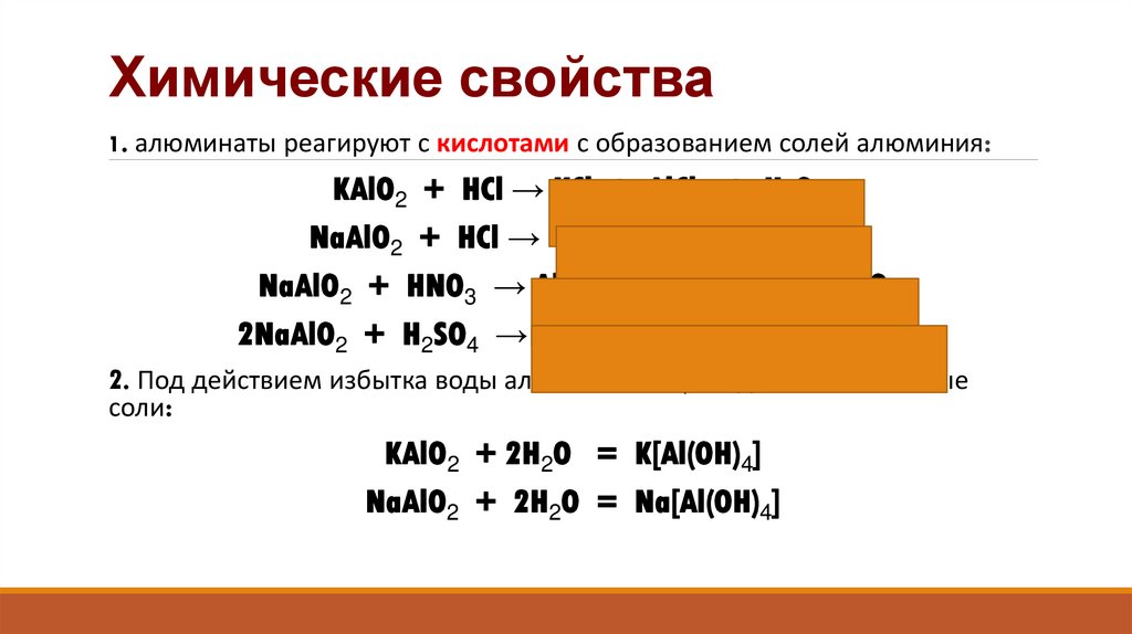 Химические свойства