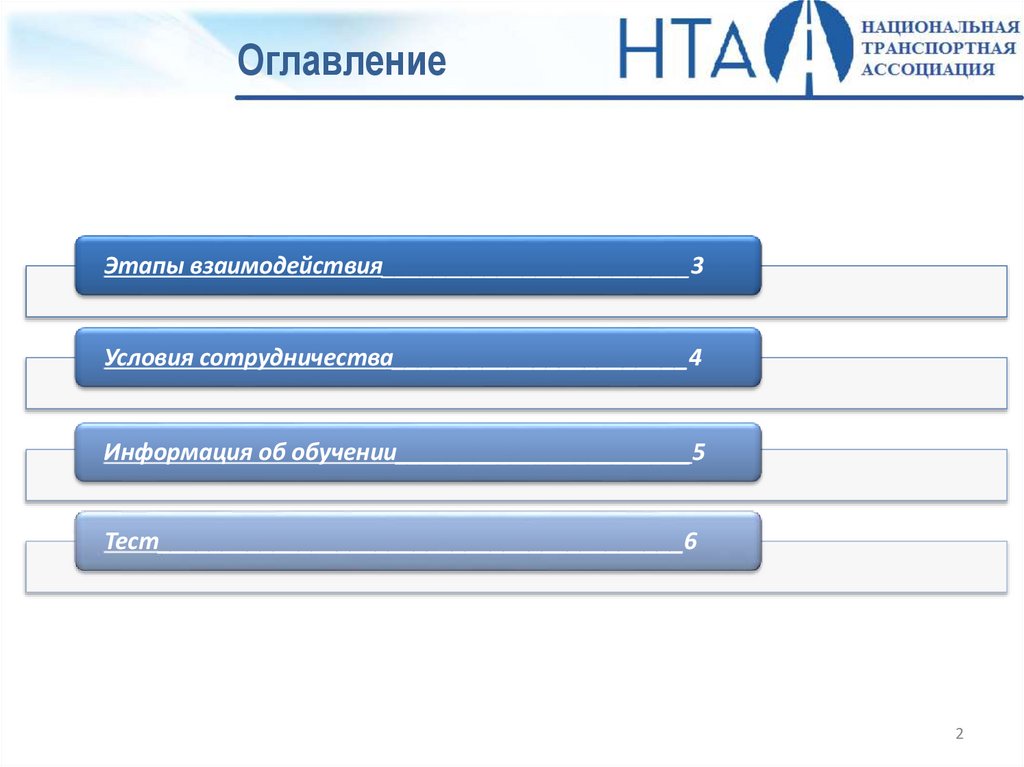 Оглавление