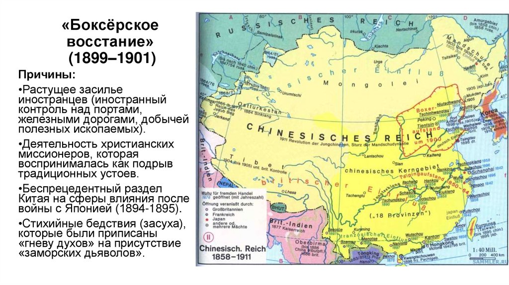 «Боксёрское восстание» (1899–1901)