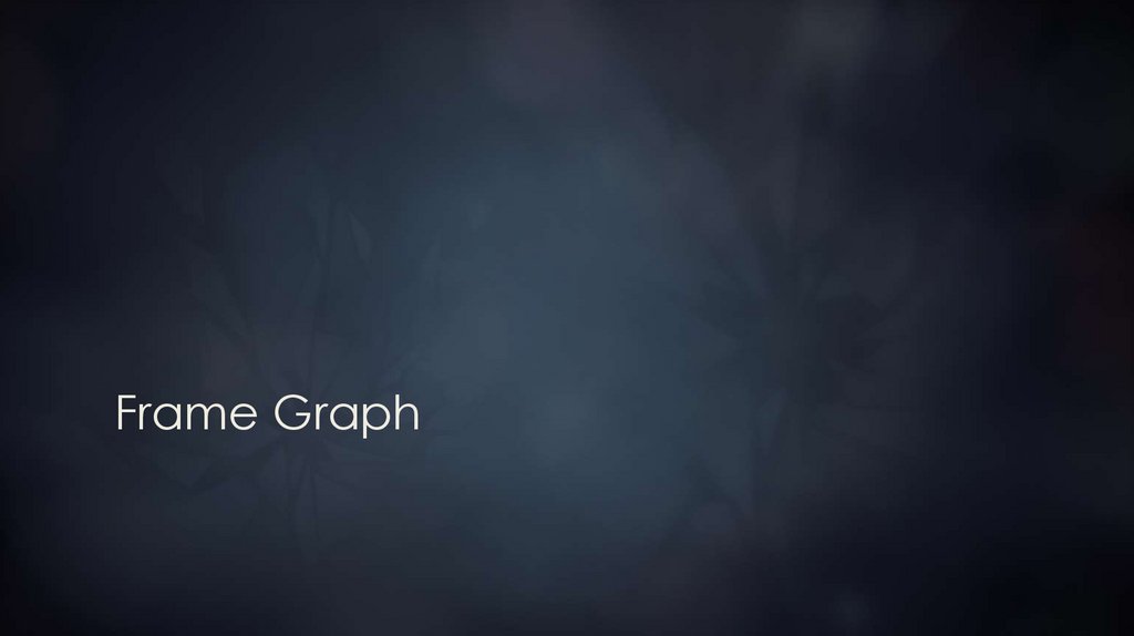 Frame Graph