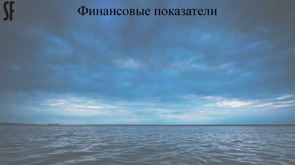 Финансовые показатели