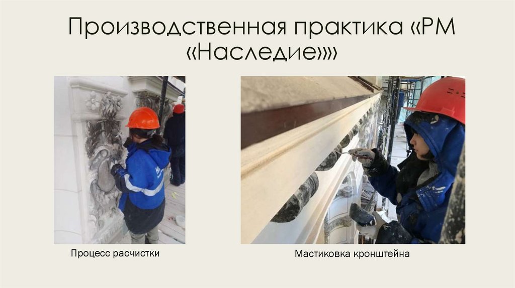 Производственная практика «РМ «Наследие»»
