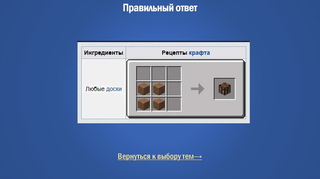 Правильный ответ