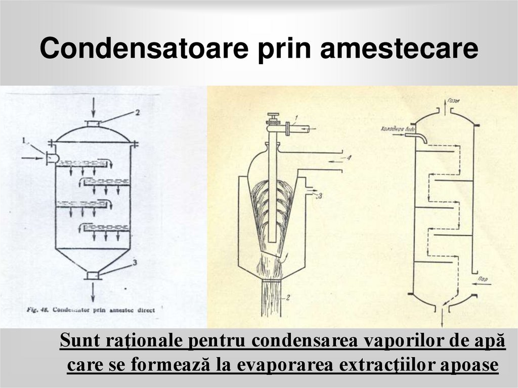 Condensatoare prin amestecare