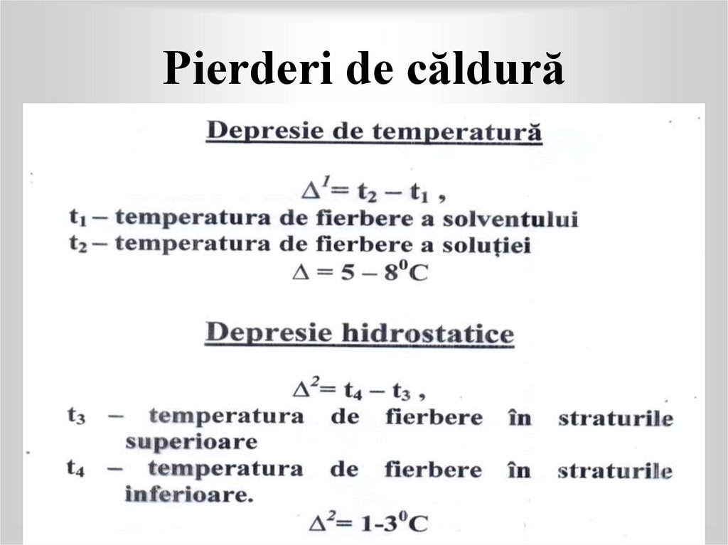 Pierderi de căldură