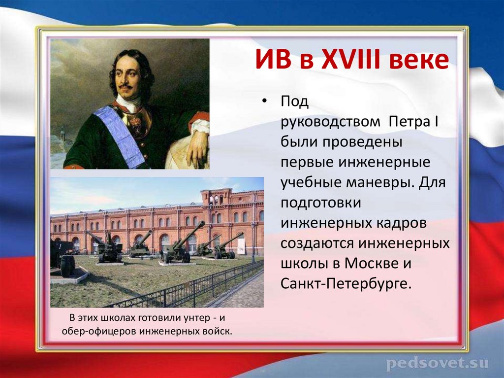 ИВ в XVIII веке