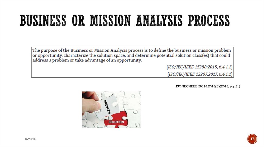 Business or Mission Analysis Process