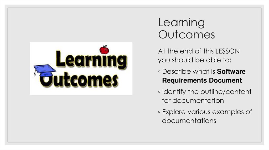 Learning Outcomes