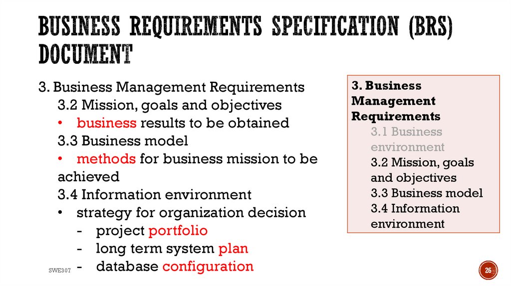 Business Requirements Specification (BRS) Document