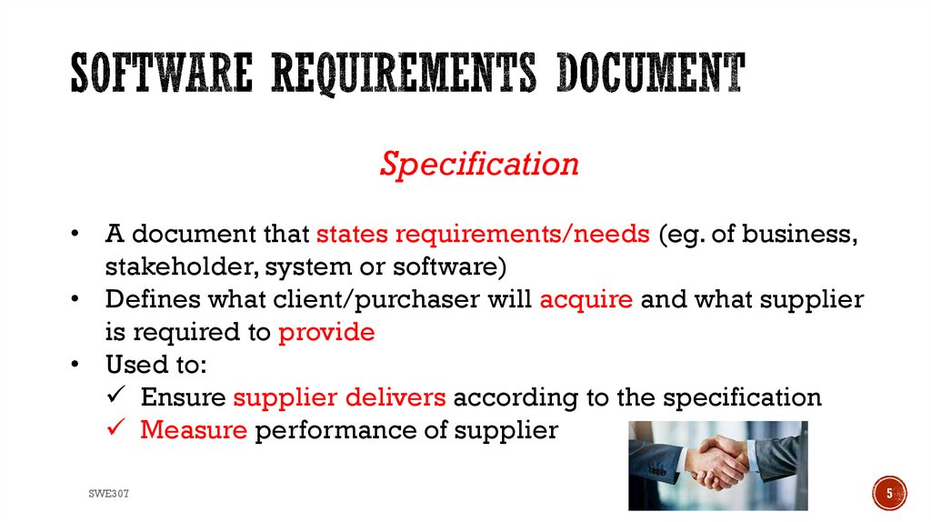 Software Requirements Document