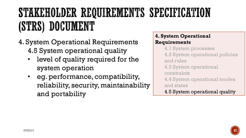 Stakeholder Requirements Specification (StRS) Document