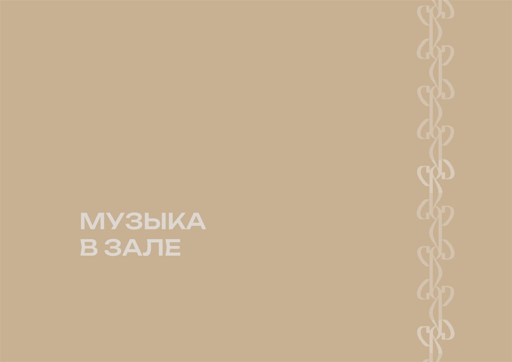 МУЗЫКА В ЗАЛЕ