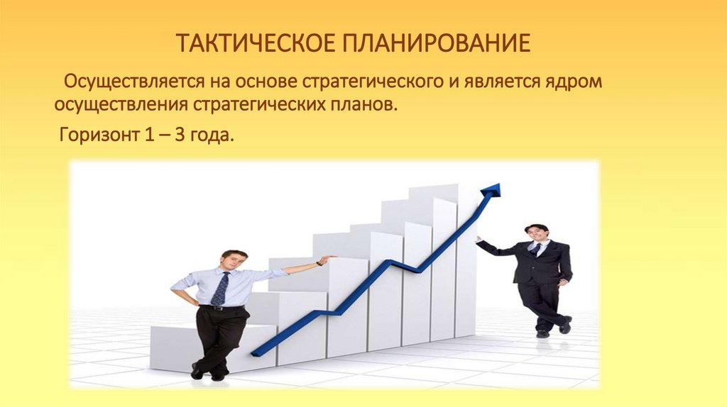 ТАКТИЧЕСКОЕ ПЛАНИРОВАНИЕ