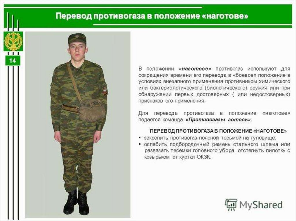 История противогаза