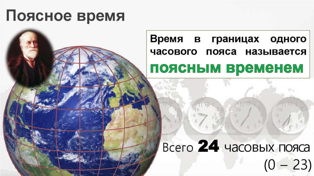 Поясное время